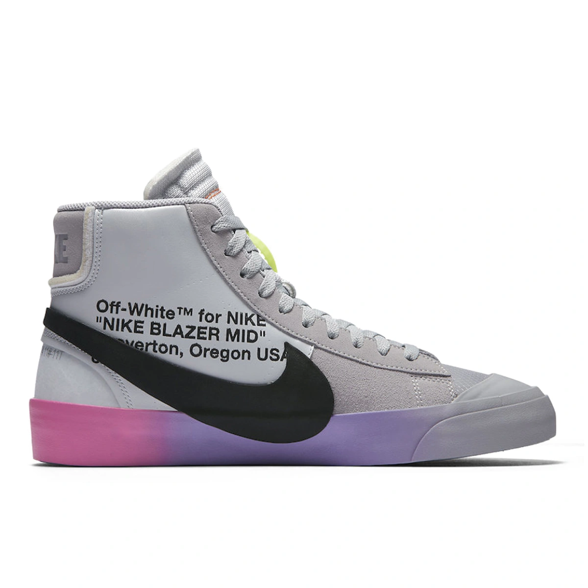 Nike Blazer Mid Off White Wolf Grey Serena Queen AA3832 002