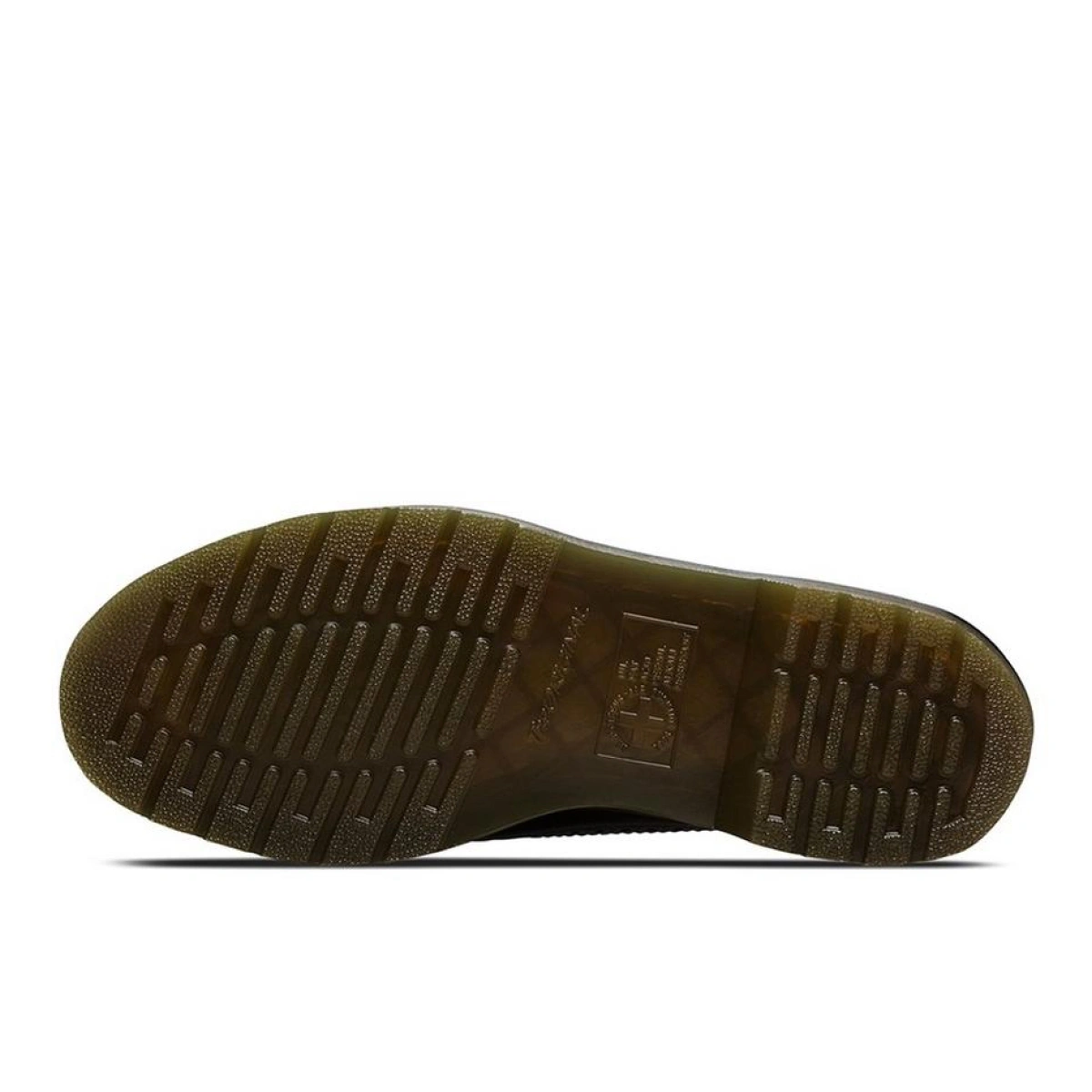 Dr. Martens 3989 Yellow Stitch Smooth Leather Brogue Shoes 22210001 FKD10631 buy with delivery Footers