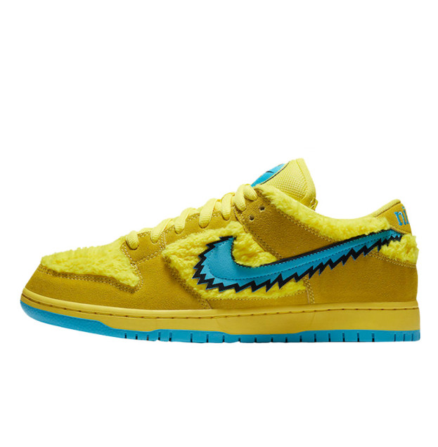 Nike SB Dunk Low Grateful Dead Bears Opti Yellow CJ5378-700