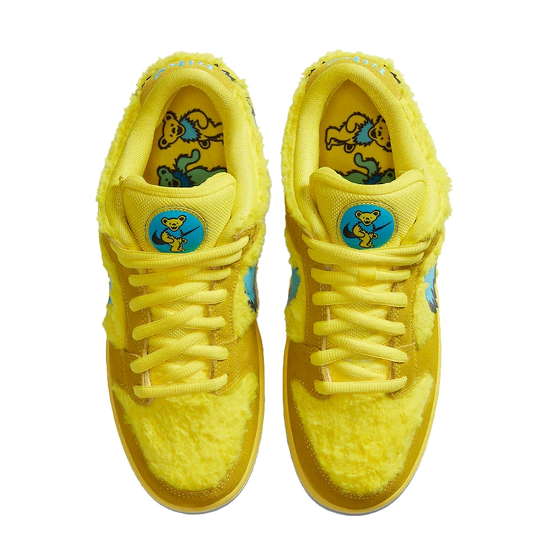 Nike SB Dunk Low Grateful Dead Bears Opti Yellow CJ5378-700 | FKS55962  |купить с доставкой - Footers