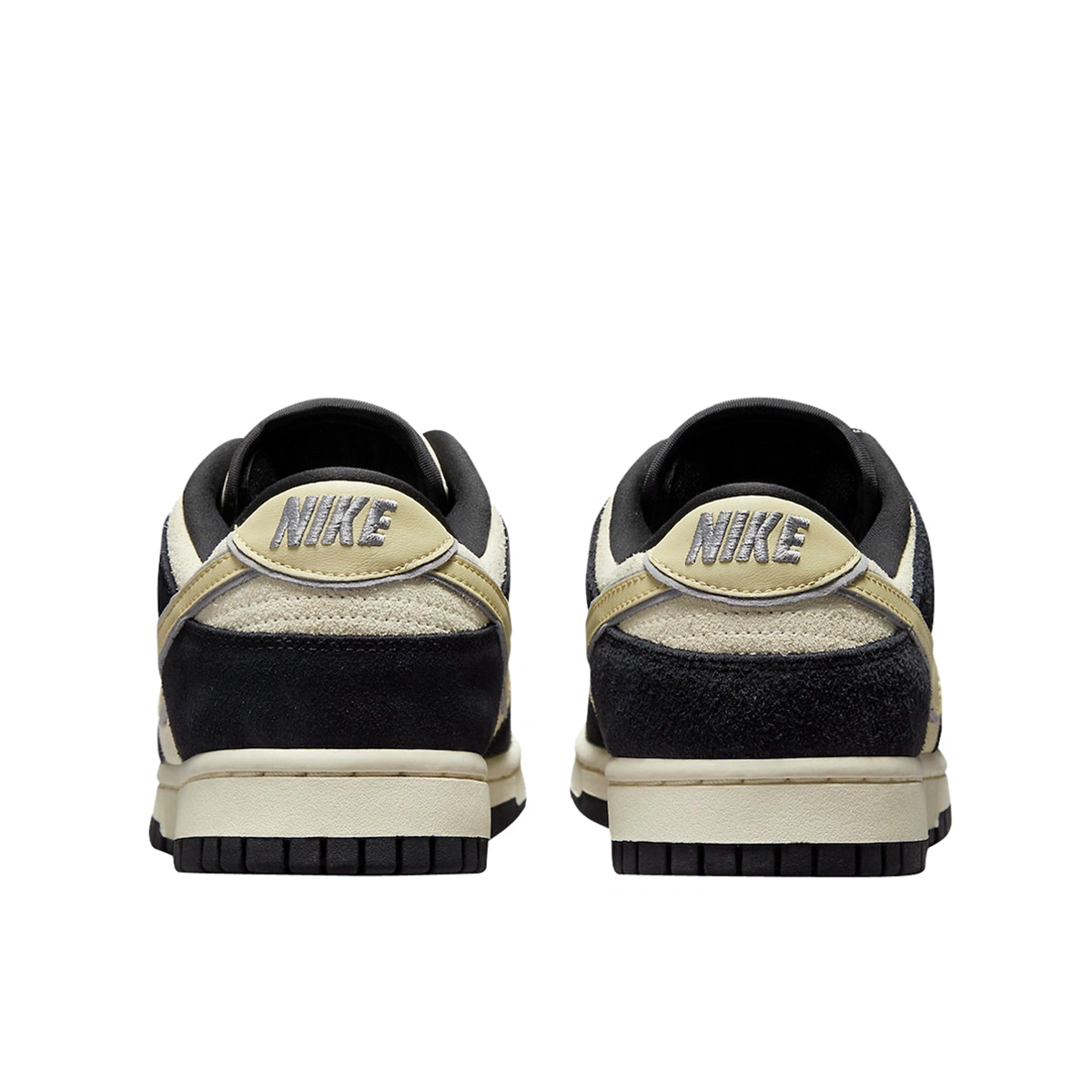 Nike Dunk Low LX Black Suede Team Gold DV3054 001 FKS57287 Footers