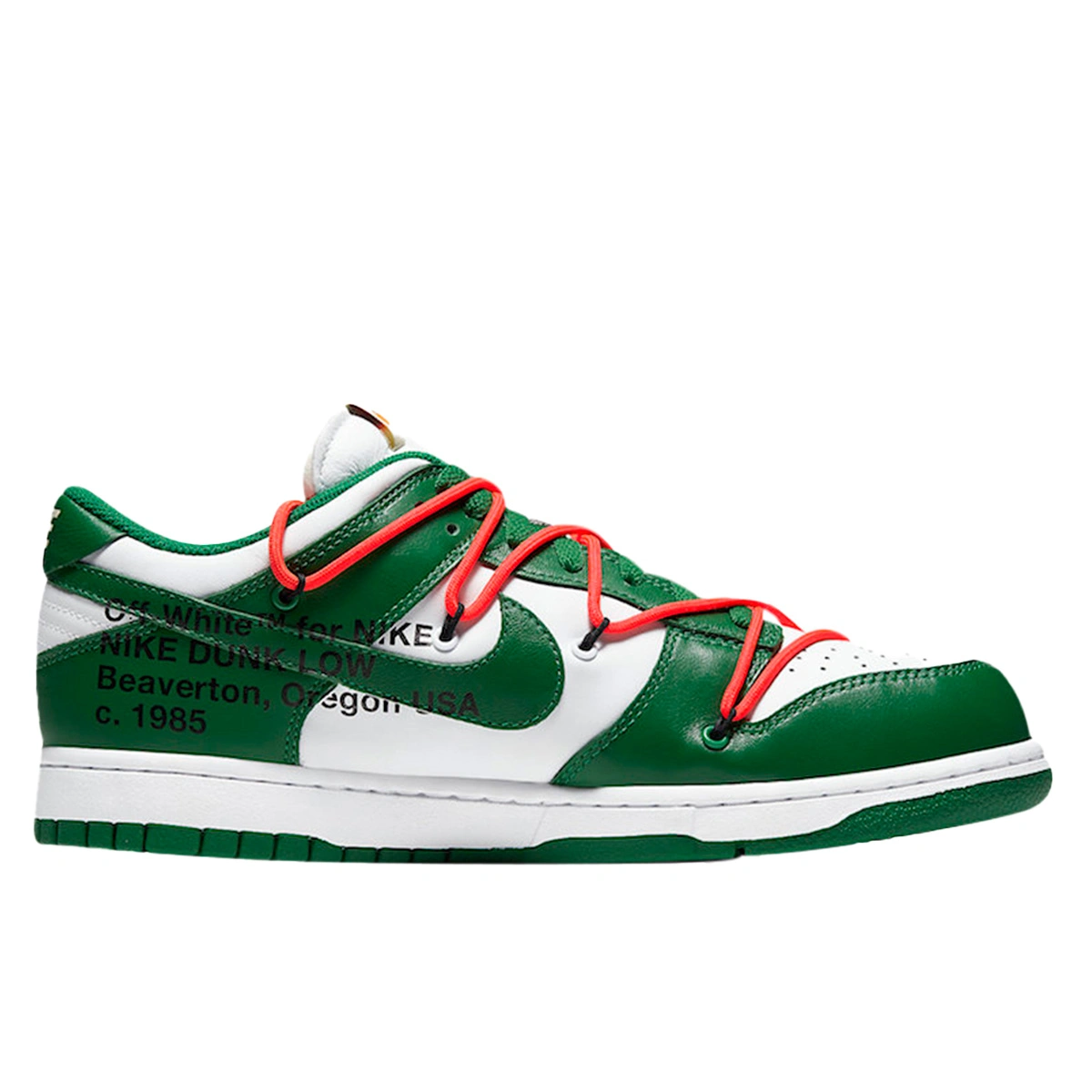 Green white nike on sale