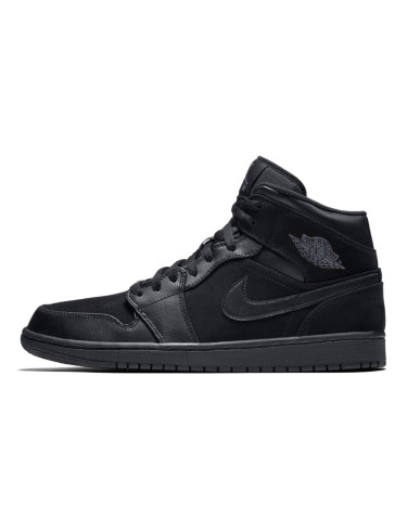 Jordan 1 Mid Triple Black 554724-050