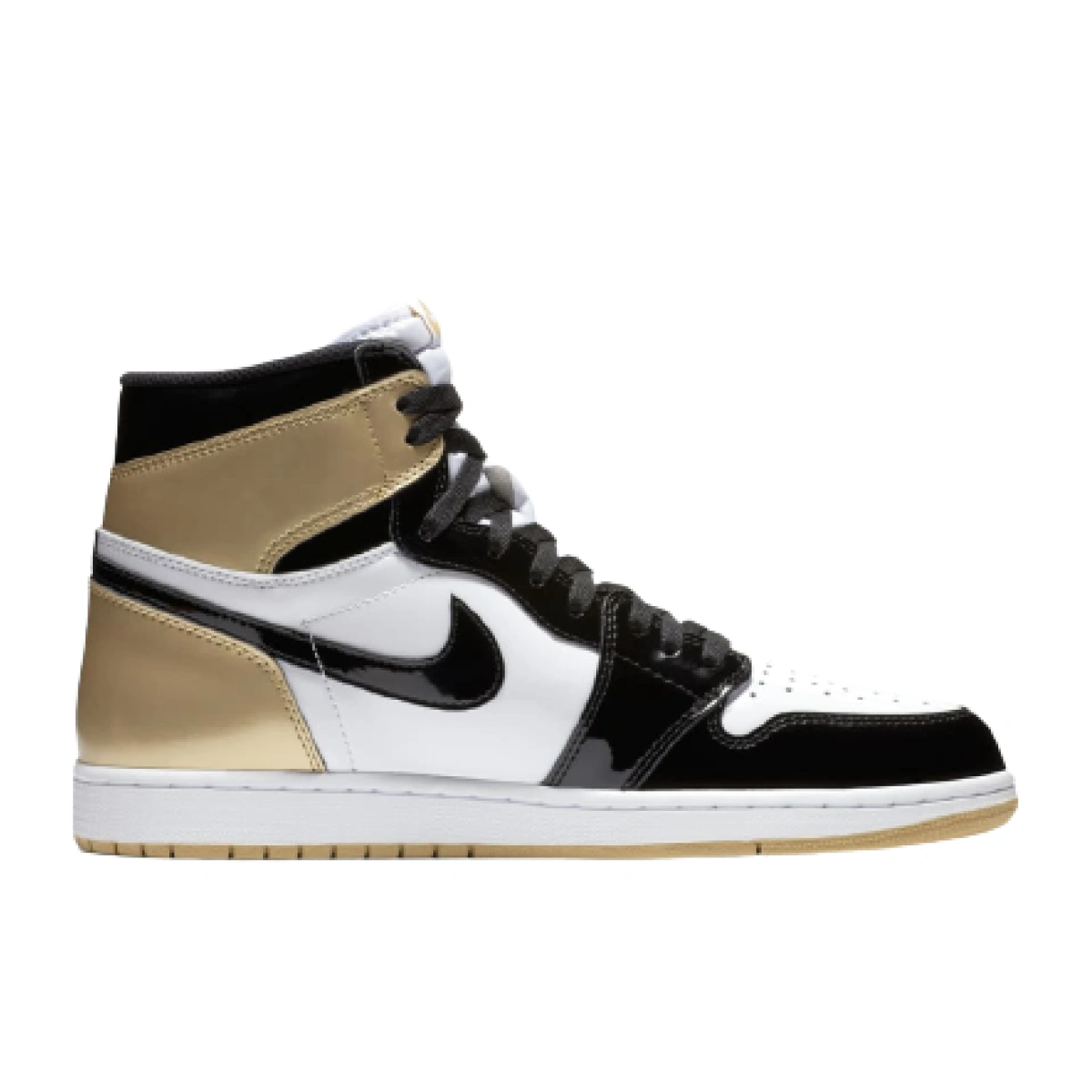 Air jordan 1 patent gold toe 2025
