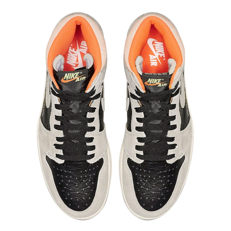 Jordan 1 grey hyper crimson sales