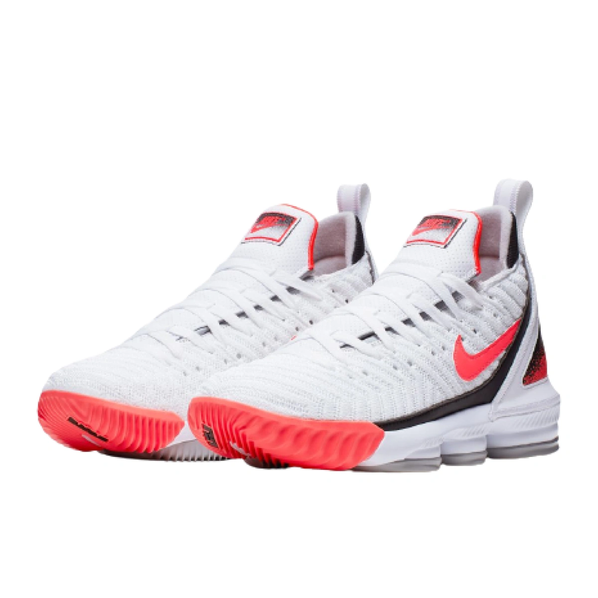 Lebron 16 white and red deals