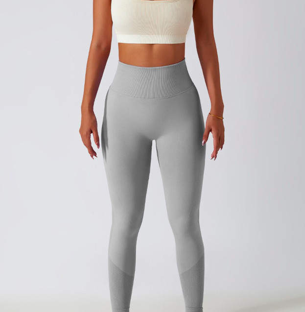 Легінси Сірі з Push-Up Ефектом