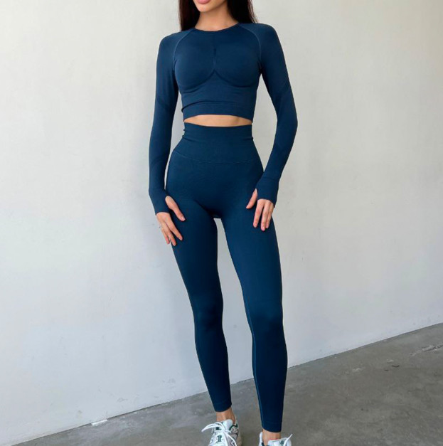 Легінси Темно Зелені з Push-Up Ефектом