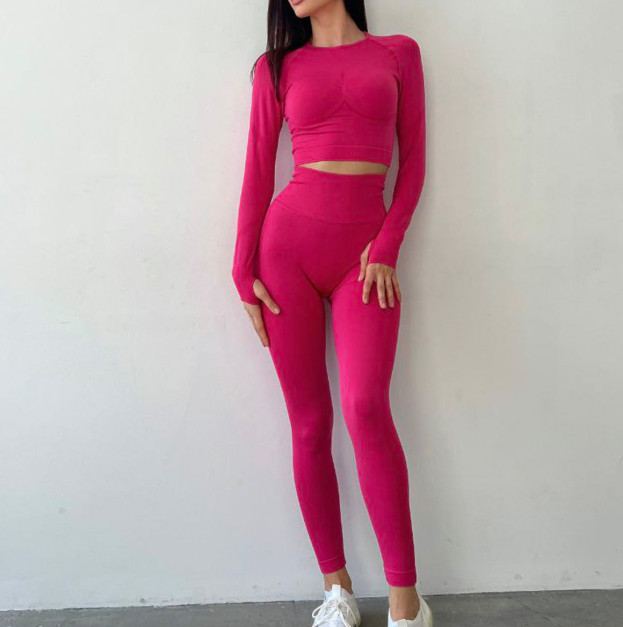 Легінси Рожеві з Push-Up Ефектом