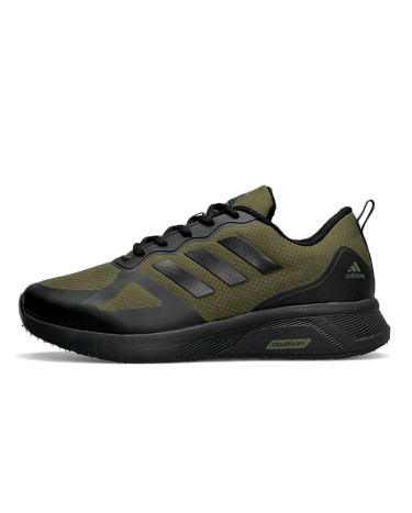 Adidas Cloudfoam Termo Army Green с Флисом
