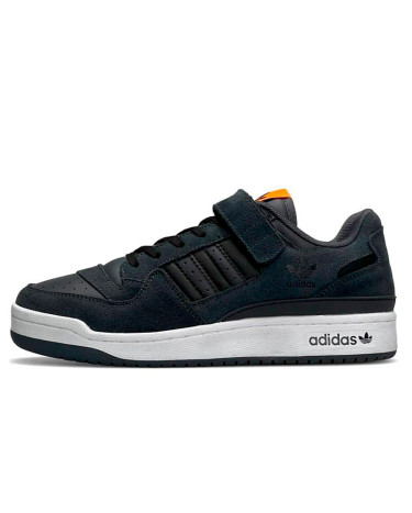 Adidas Forum 84 Low Gray White Orange