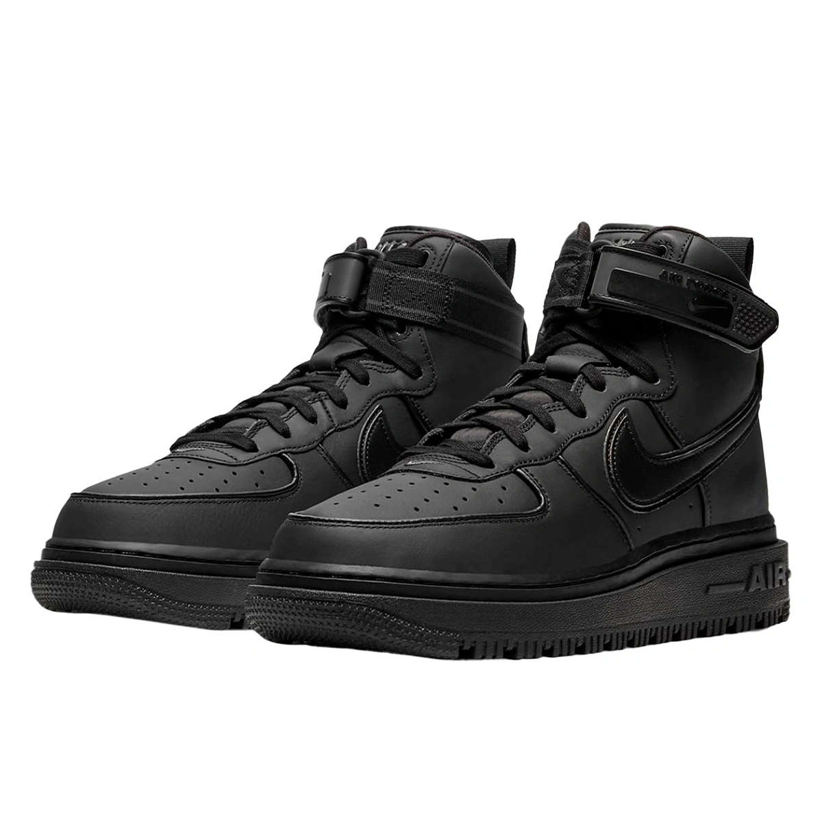 Nike Air Force 1 High Boot Triple Black Winter FKS2350585 Footers