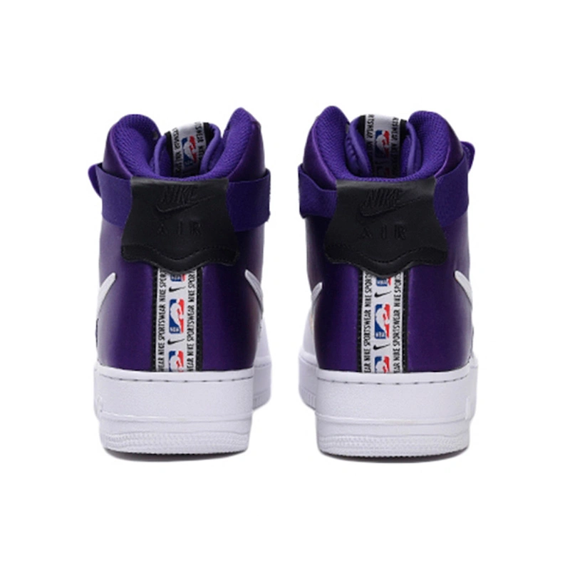 Nike Air Force 1 07 LV8 High NBA Lakers BQ4591 101 FKS56093 buy with delivery Footers