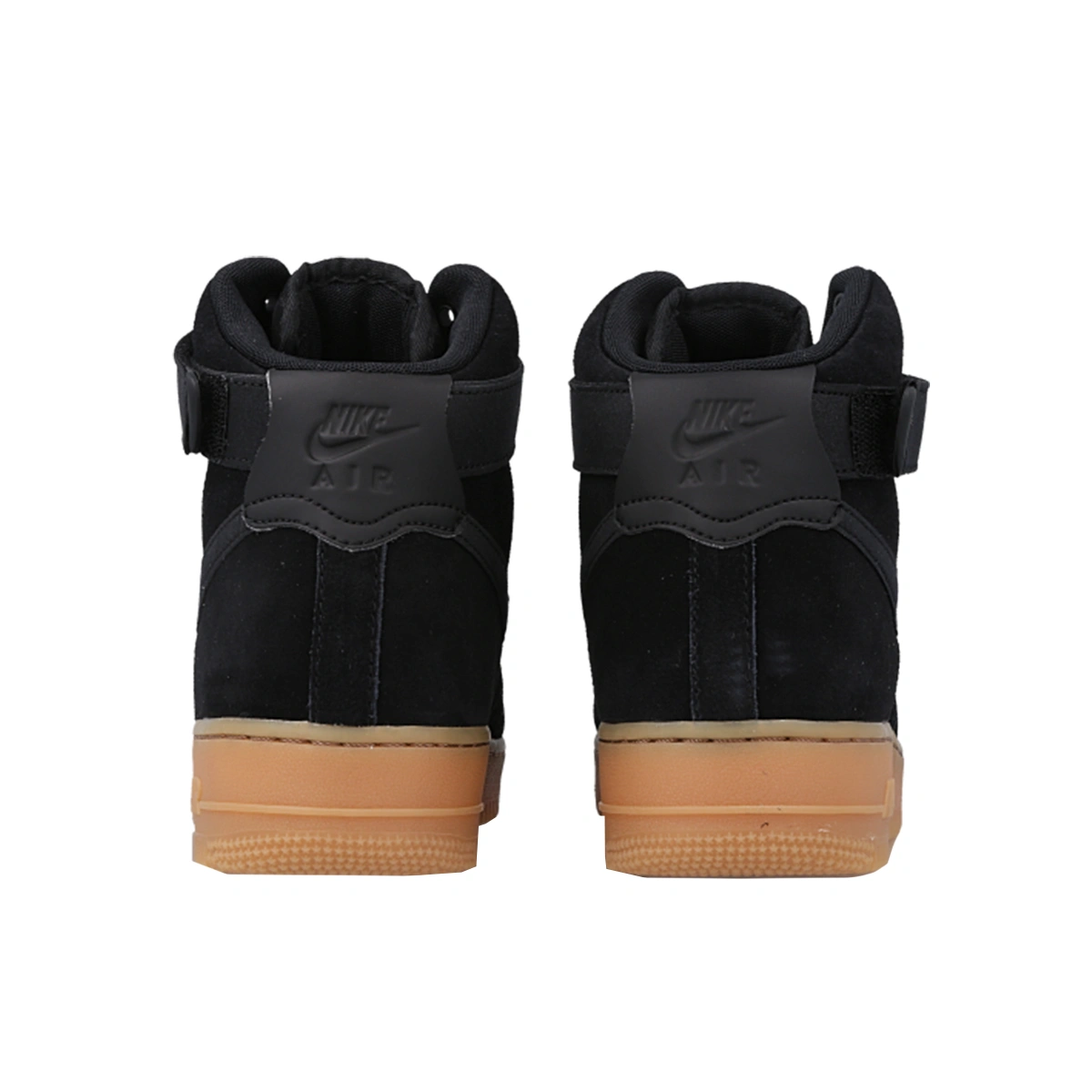 Nike Air Force 1 High 07 LV8 Suede Black Gum Medium Brown AA1118 001 FKSU0020 Footers