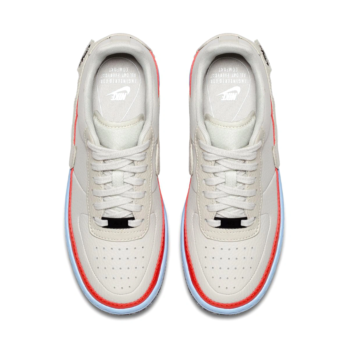 Nike Air Force 1 Jester XX Light Bone Team Orange AT2497 002 FKS10673 Footers