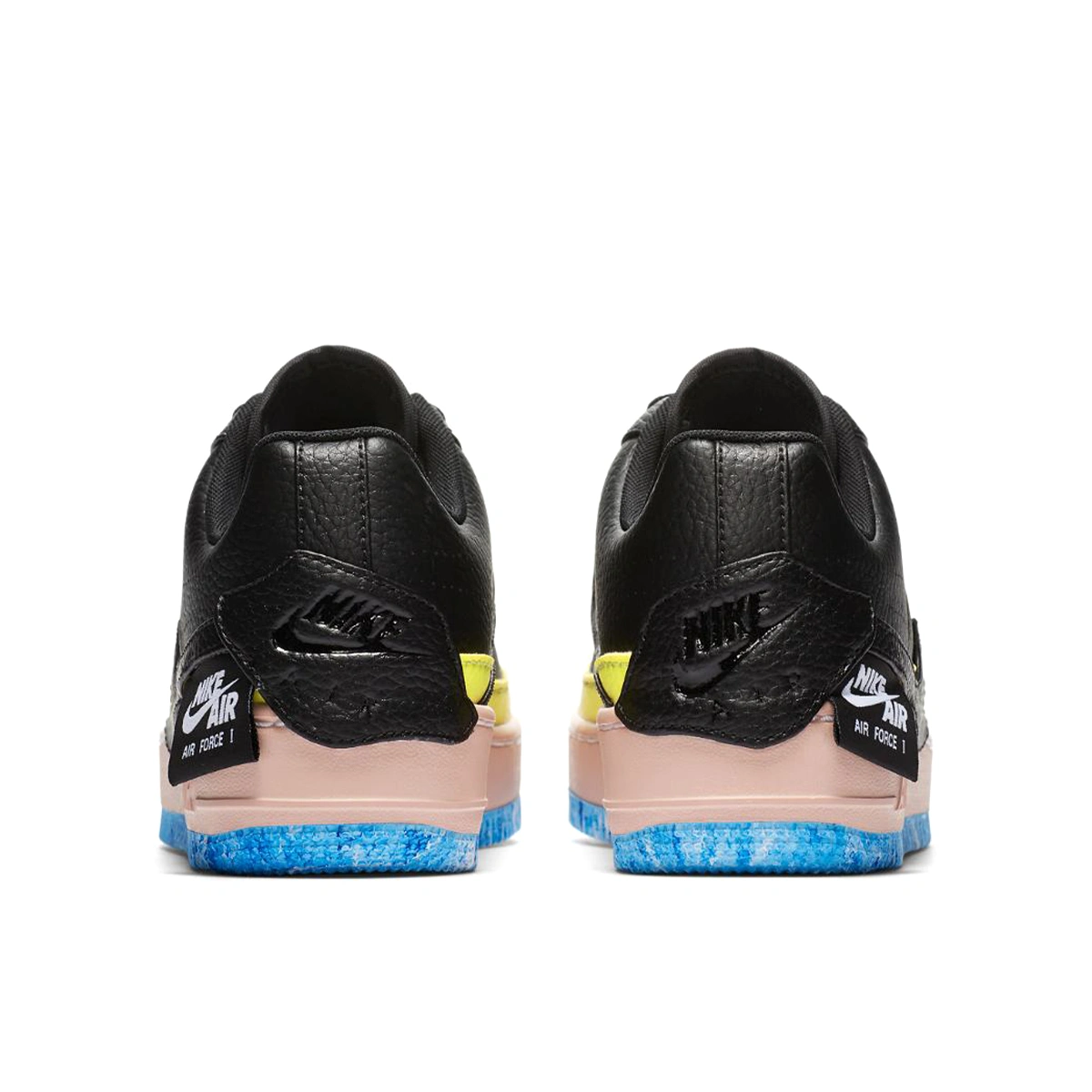 Nike Air Force 1 Jester XX Black Sonic Yellow Arctic Orange AT2497 001 FKS10671 Footers