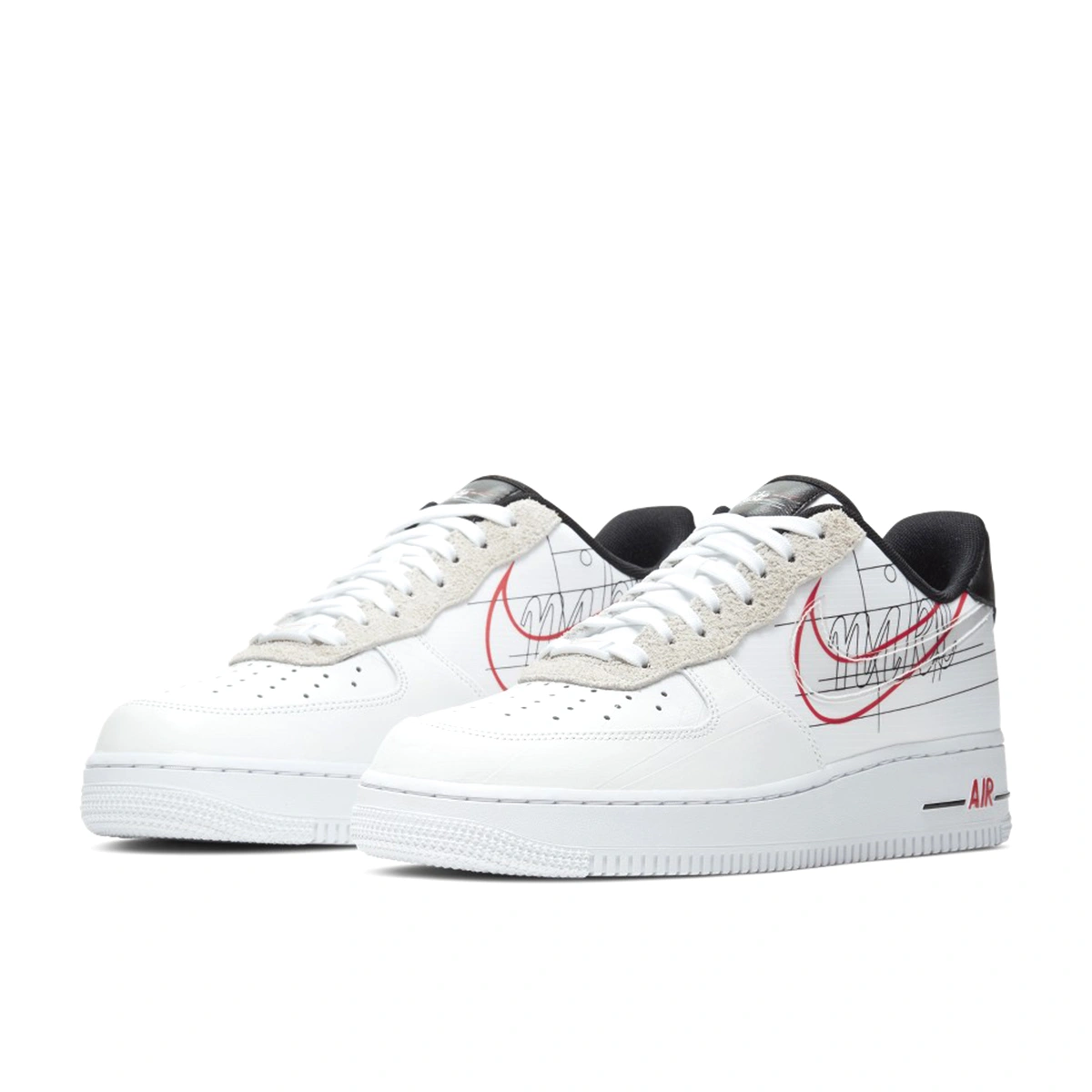 Nike Air Force 1 Low Script Swoosh CK9257 100 FKS55649 Footers