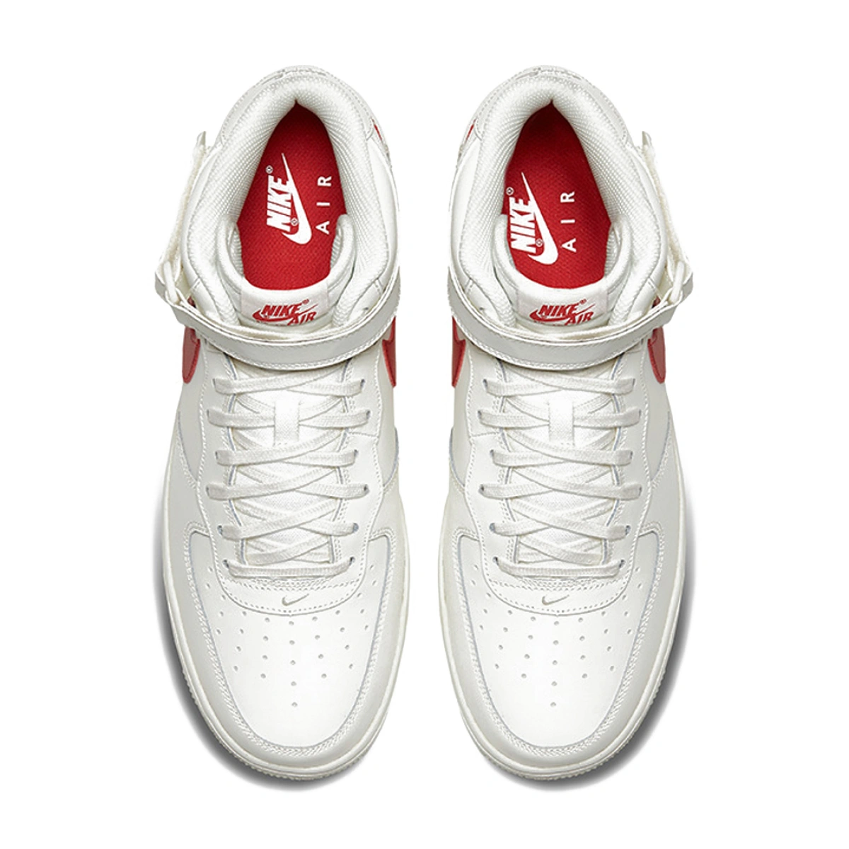 Nike air force 1 high navy red sail cheap