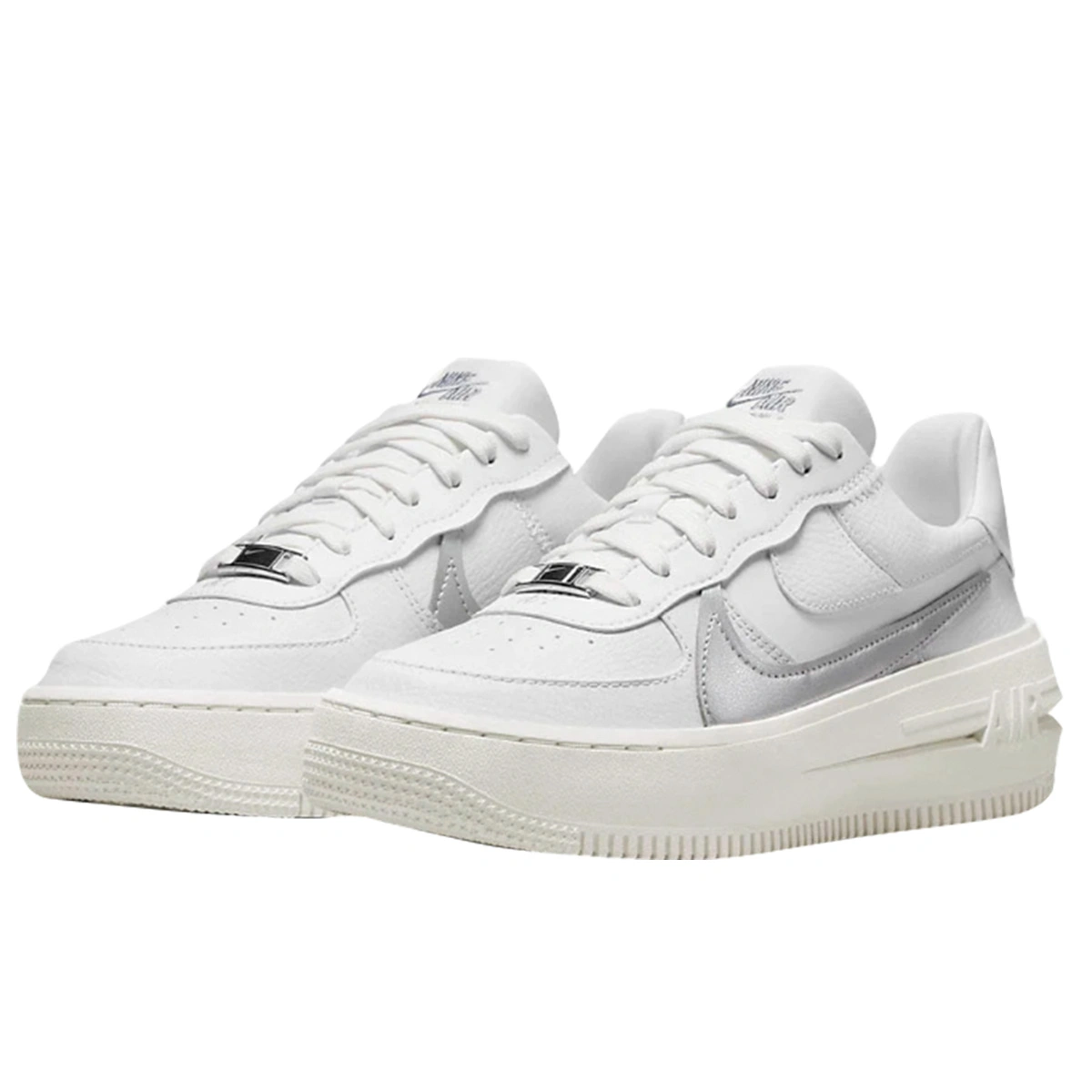 Nike air force 1 silver online