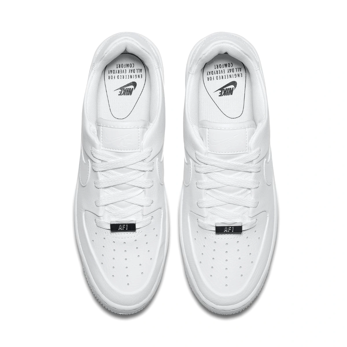 Nike airforce 1 sage low white store