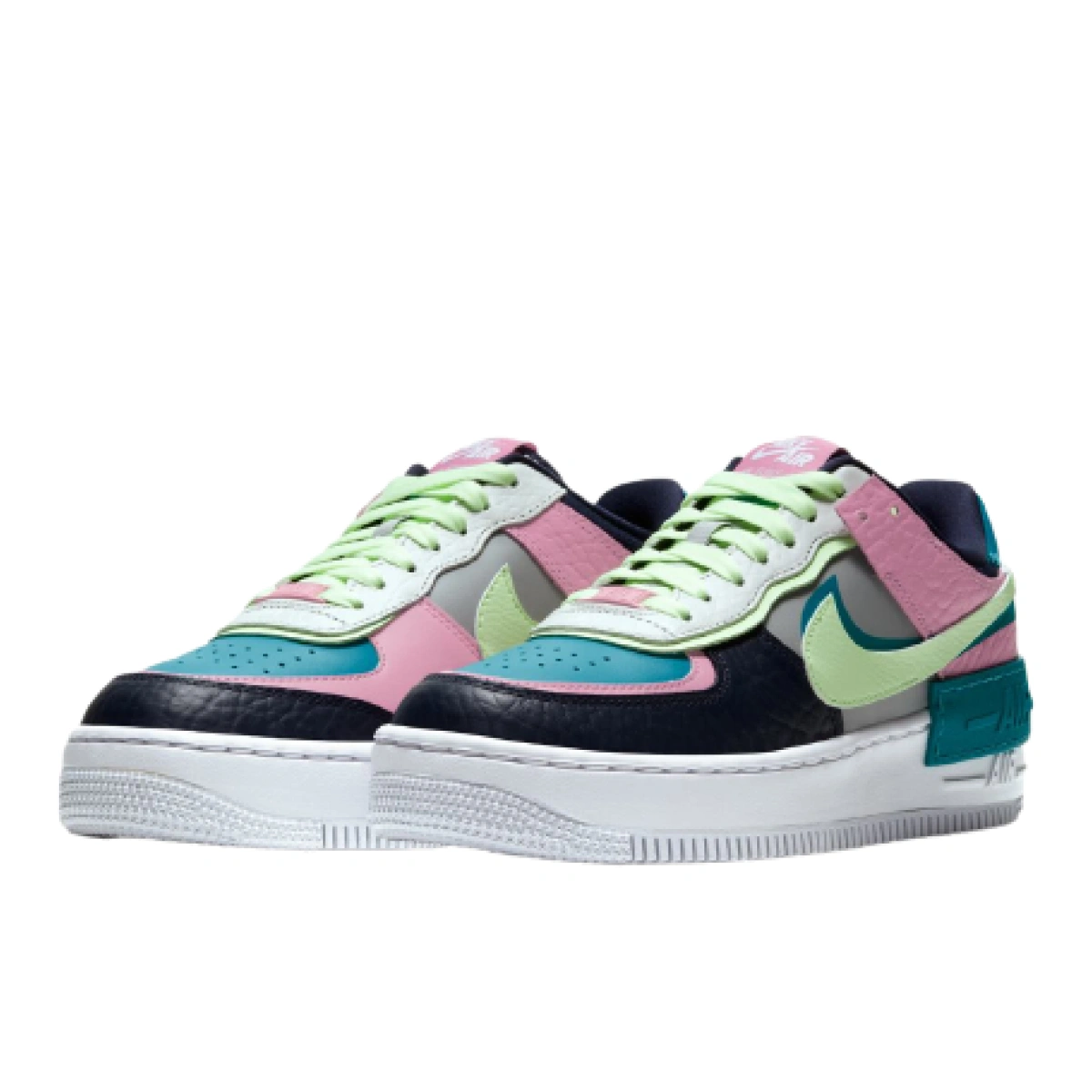 Nike Air Force 1 Shadow Barely Volt Oracle Aqua CK3172 001