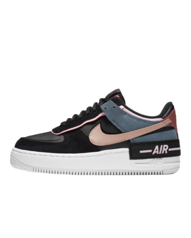 Nike Air Force 1 Shadow Black Light Arctic Pink Claystone Red CU5315-001