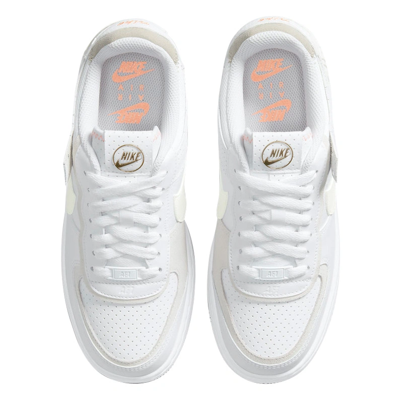 公式正規品!★ AIR FORCE 1 SHADOW 'ATOMIC PINK' Nike Air Force 1 Low Shadow White Stone Atomic Pink Womens