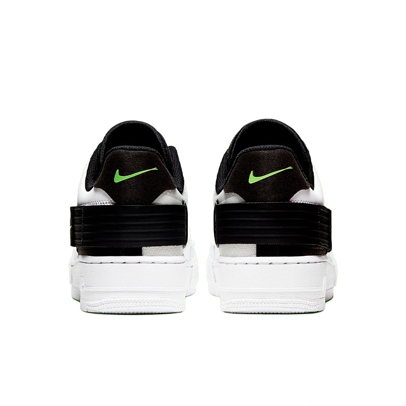 Nike Air Force 1 Type White Black Volt AT7859 101 FKS55874 Footers
