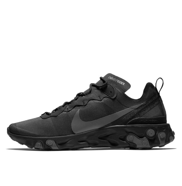 Nike React Element 55 Triple Black BQ6166-008