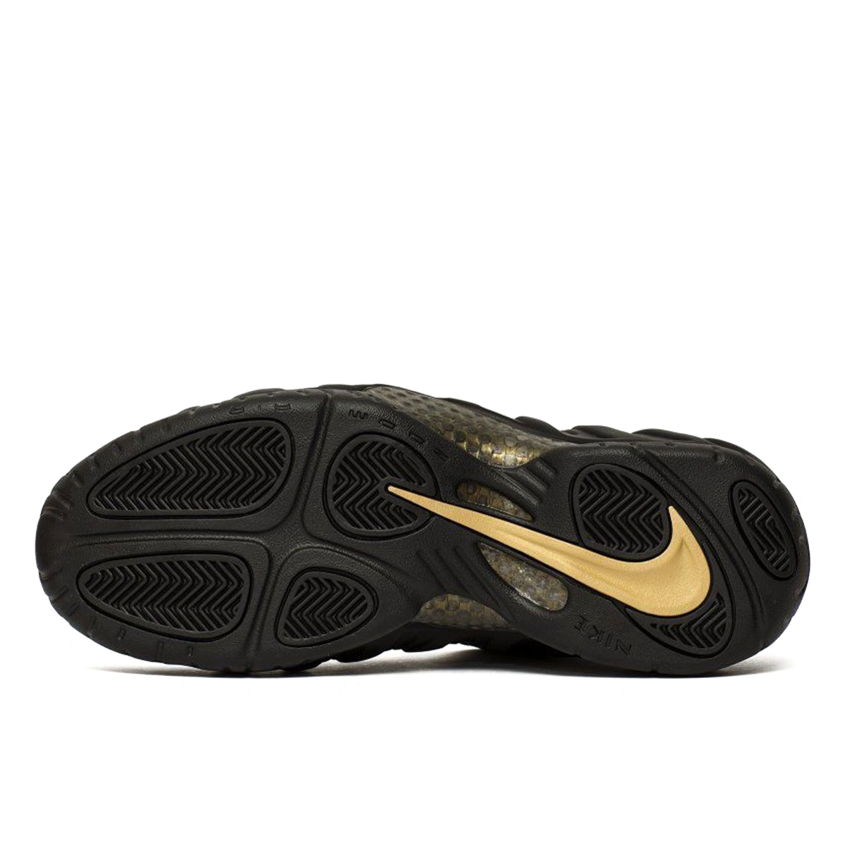 Nike Air Foamposite Pro Black Metallic Gold 624041 009 FKS9107 Footers