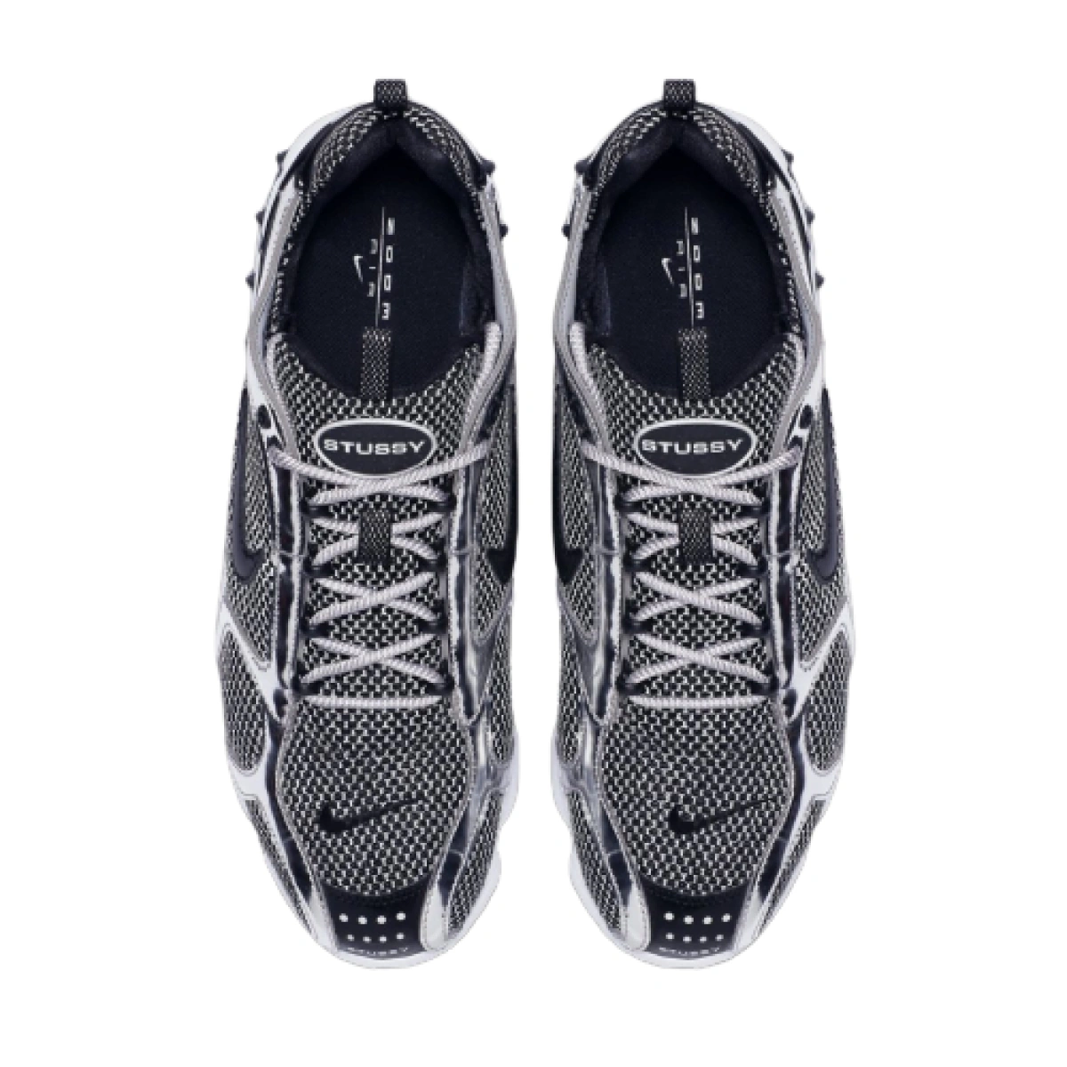 Nike Air Zoom Spiridon Cage 2 Stussy Pure Platinum CU1854 001