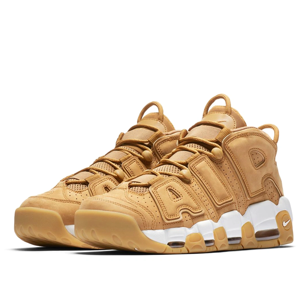 Wheat uptempo on feet outlet