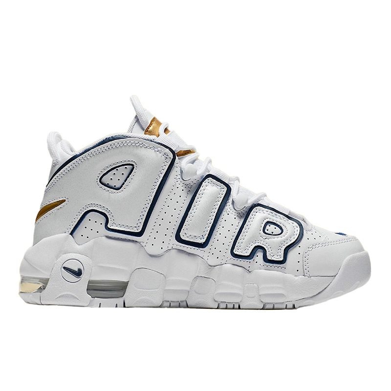 Nike Air More Uptempo White Midnight Navy 415082 109 FKS56754 buy with delivery Footers