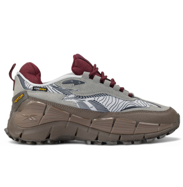 Reebok Zig Kinetica 2.5 Edge Grey Brown Bodro