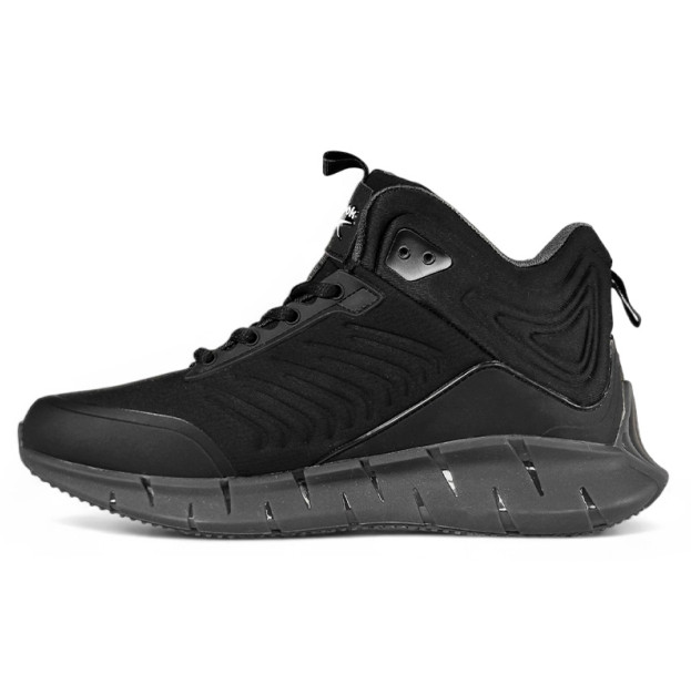 Reebok Zig Kinetica Black White З ХУТРОМ