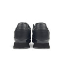 Reebok Classic Leather Black Grey С ФЛИСОМ 2357133