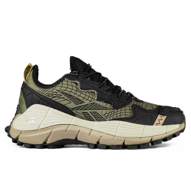 Reebok Zig Kinetica Edge Olive Grey White