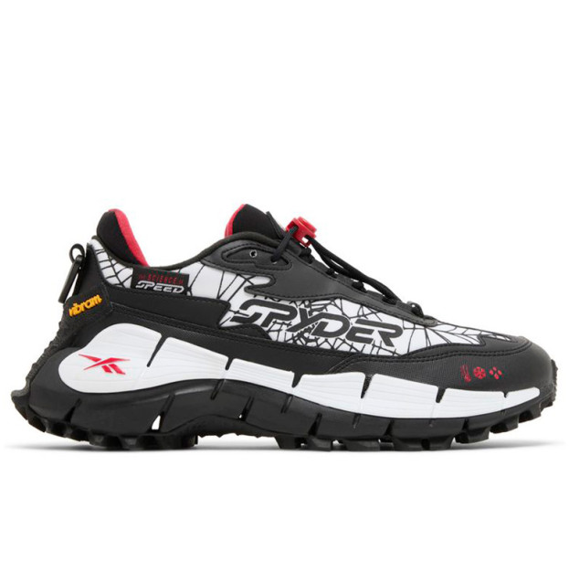Reebok Zig Kinetica 2.5 Edge x Spyder White Black Scarlet 100200367
