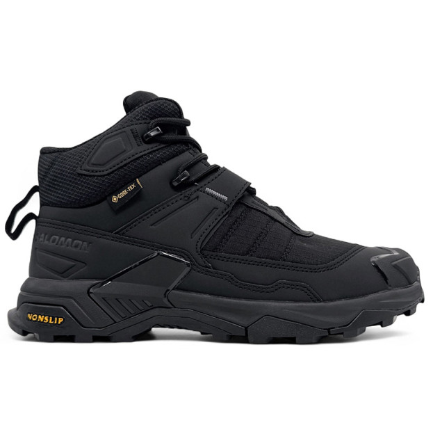 Salomon x Ultra 5 Gore-Tex Total Black З ХУТРОМ