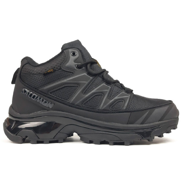 Salomon XT-6 Mid Gore-Tex Total Black З ХУТРОМ