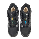 Оригінал Salomon XT-6 Mid Gore-Tex Black Grey З ХУТРОМ