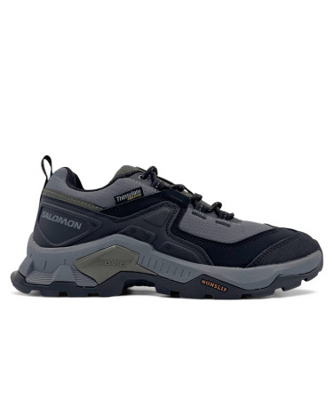 Salomon Quest Element Thinsulate Nonsplip Grey Black Khaki