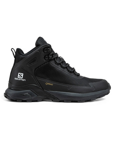Salomon Cross Hike Gore-Tex Black White С МЕХОМ