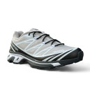 Кросівки Salomon XT-6 Gore-Tex Grey White Black З ФЛІСОМ