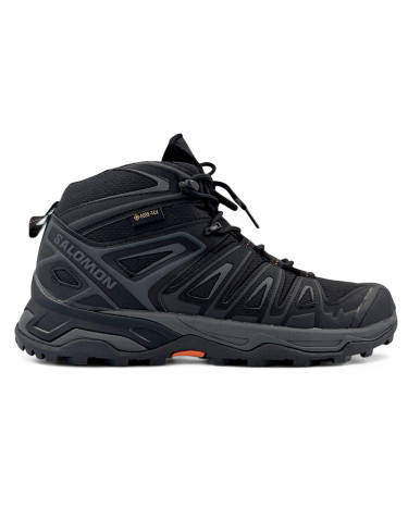 Salomon Speed Cross Pro Gore-Tex Black Grey З ХУТРОМ
