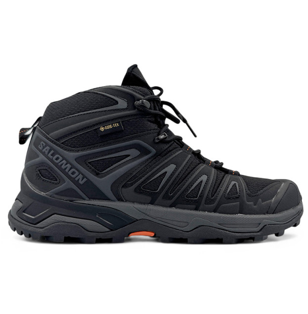 Salomon Speed Cross Pro Gore-Tex Black Grey З ХУТРОМ
