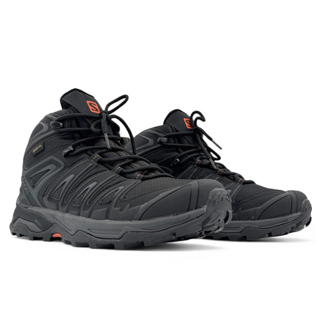 Salomon Speed Cross Pro Gore-Tex Black Grey З ХУТРОМ
