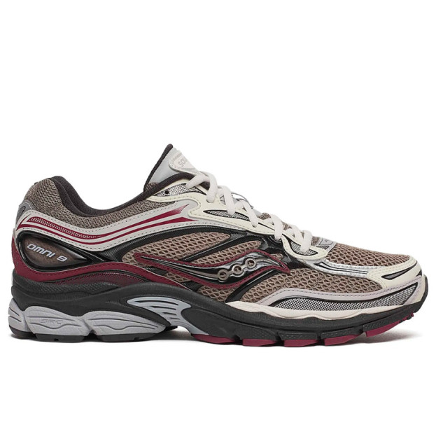 Saucony ProGrid Omni 9 Tan Maroon S70832-8