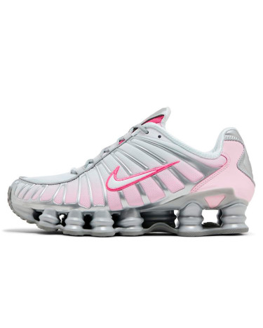 Nike Shox TL Metallic Platinum Pink Foam