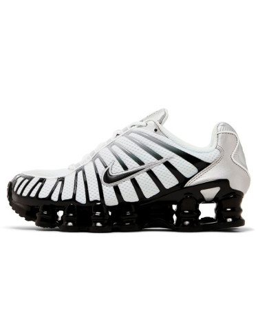 Nike Shox TL Metallic Silver Black